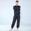 Men's Red Dance Sweat Suit: Two-Piece Set for Body Temperature Management and Moisture-Wicking Exercise