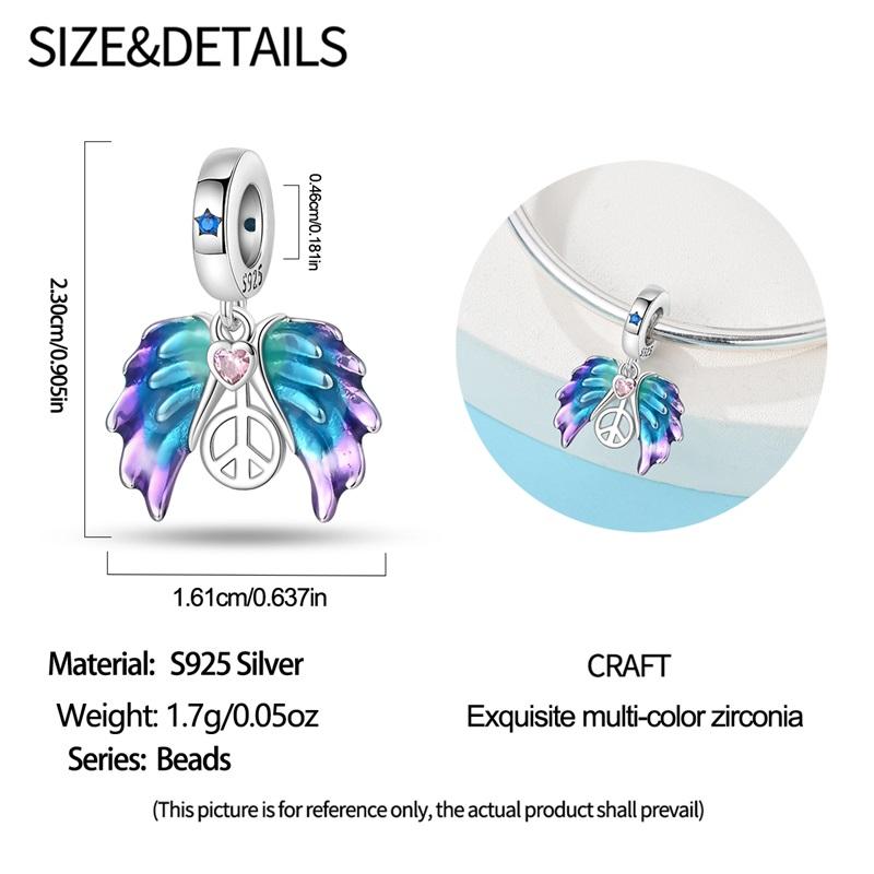 Charms Copper Fit Charms 3Mm Original Bracelet Womens Sunflower Bead Under The Moon Pendant Diy Fine Jewelry Gift New In