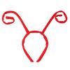Butterfly Antenna Headband Velvet Bugs Hairband for Halloween Party Costume Cosplay Dressing Up Pretend Play Accessory