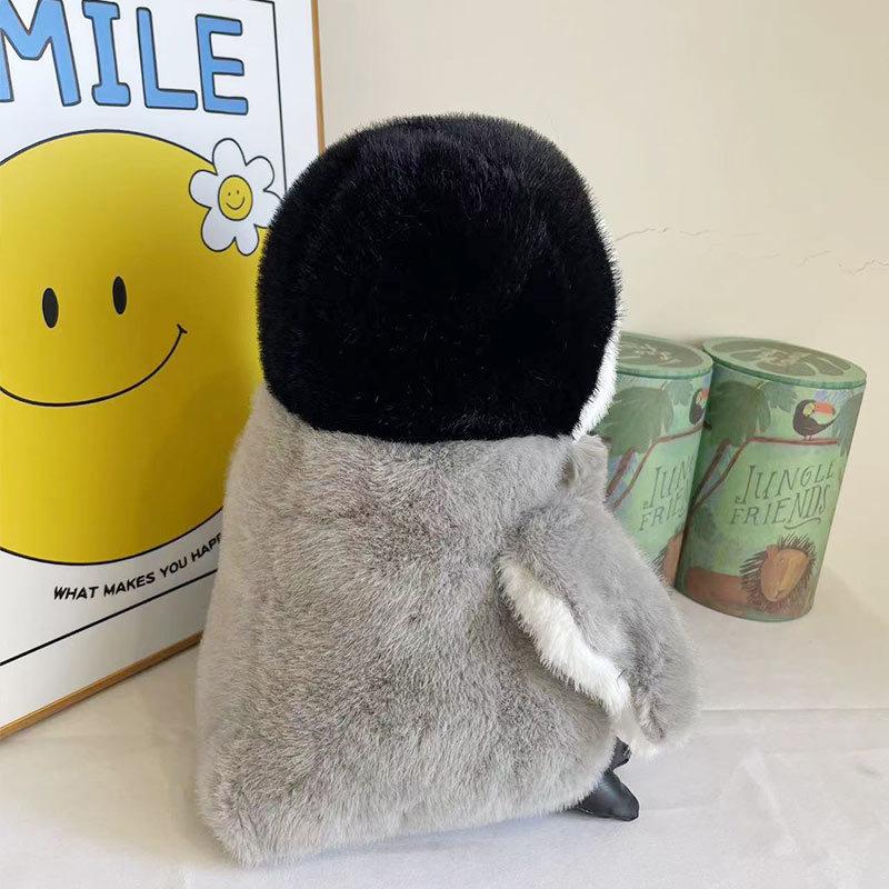 Cute Simulation Emperor Penguin Doll Plush Toy Couple Penguin Wedding Throwing Doll Birthday Gift