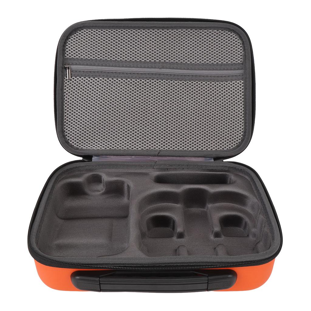 Drone Storage Bag PU Carrying Case with Shoulder Strap for NEO Drone and Accessories Orange