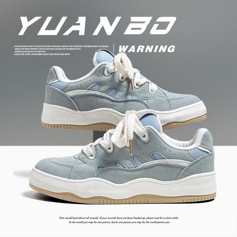 

Популярные мужские кроссовки 2025 года, весна, новые туфли для мальчиков на платформе, летняя обувь, модная мужская обувь, спортивная мужская обувь 44 озеро синий