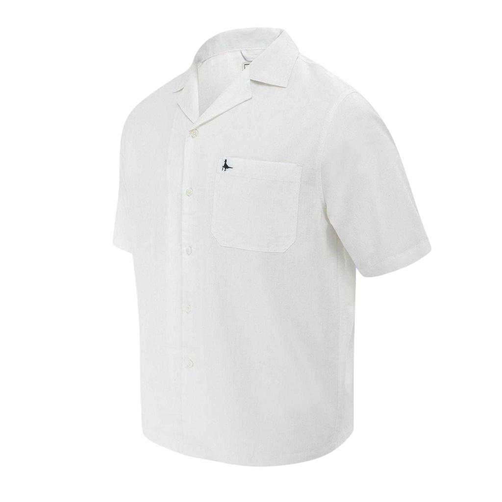 Jack Wills Mens Patterned Short-Sleeved Shirt