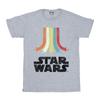 STAR WARS Girls Rainbow Cotton T-Shirt
