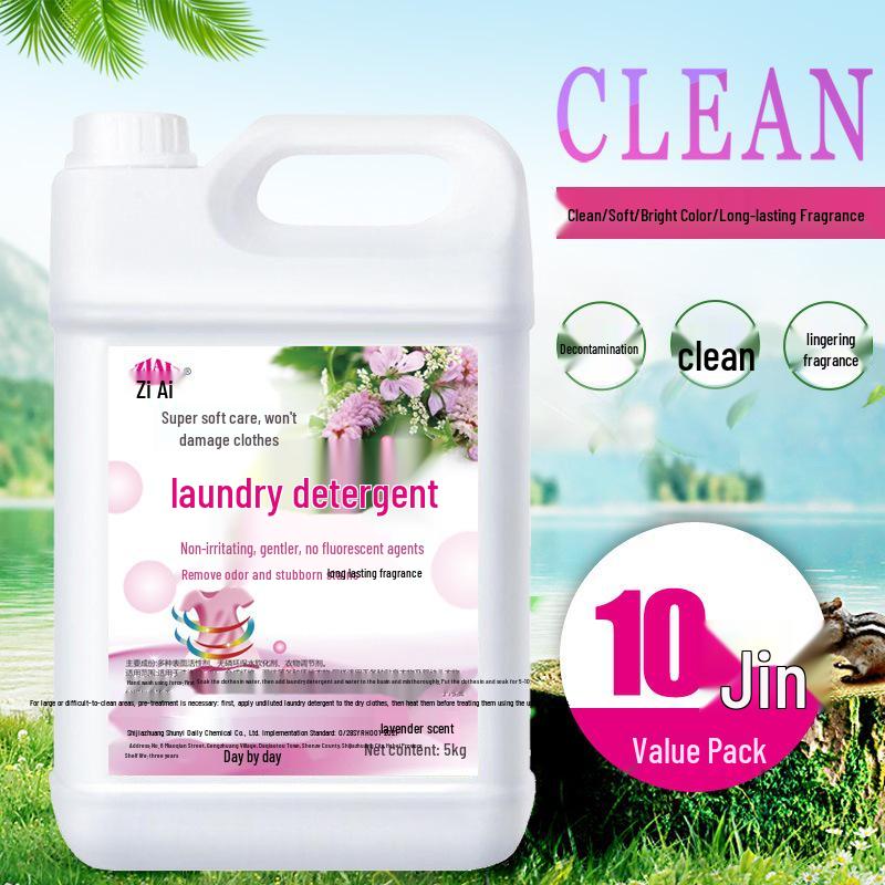 All-in-One Perfumed Laundry Detergent - 5kg for Machine & Hand Wash, Deep Cleaning & Care