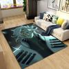 Record of Ragnarok, Cartoon Anime Area Rug,Carpet Rug for Living Room Bedroom Sofa Doormat Decoration,Kids Non-slip Floor Mat
