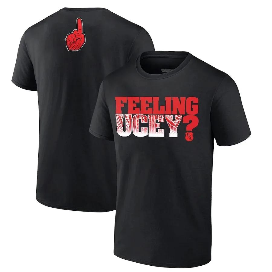 3D Sports Quick-dry Breathable Men T-shirt Roman Reines Street Corner Wrestler