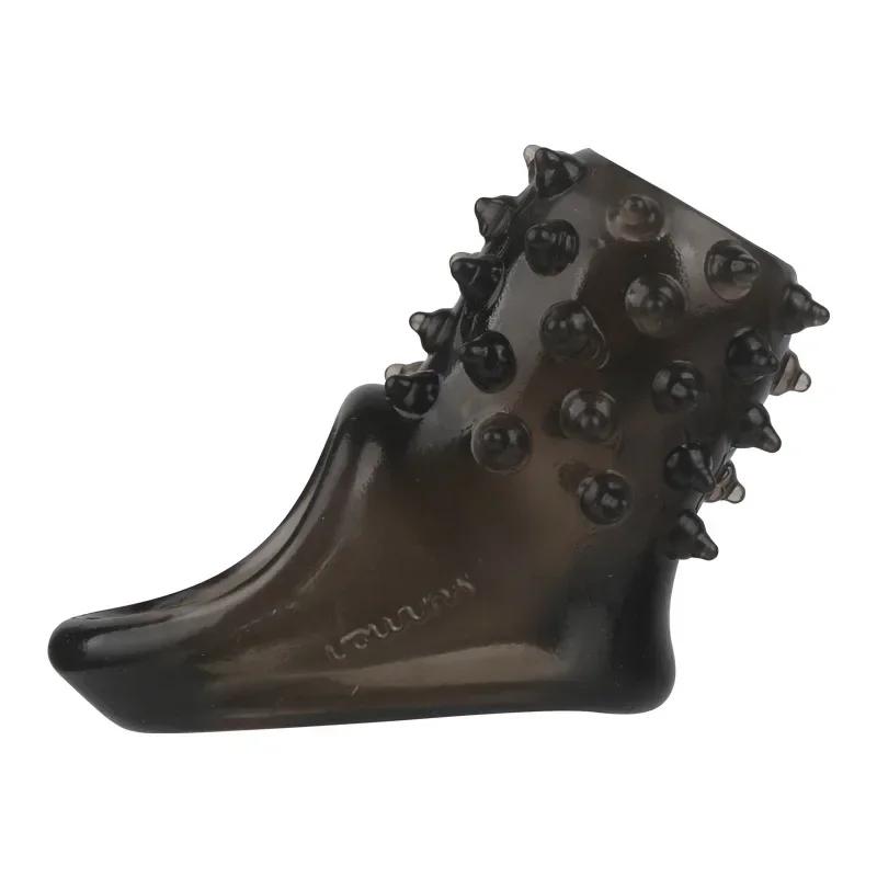 Male Delayed Ejaculation Cock Ring Penis Enlargement Penis Attachment Male Cock Chastity Cage Penis Sleeve Ring Sex Toys For Man