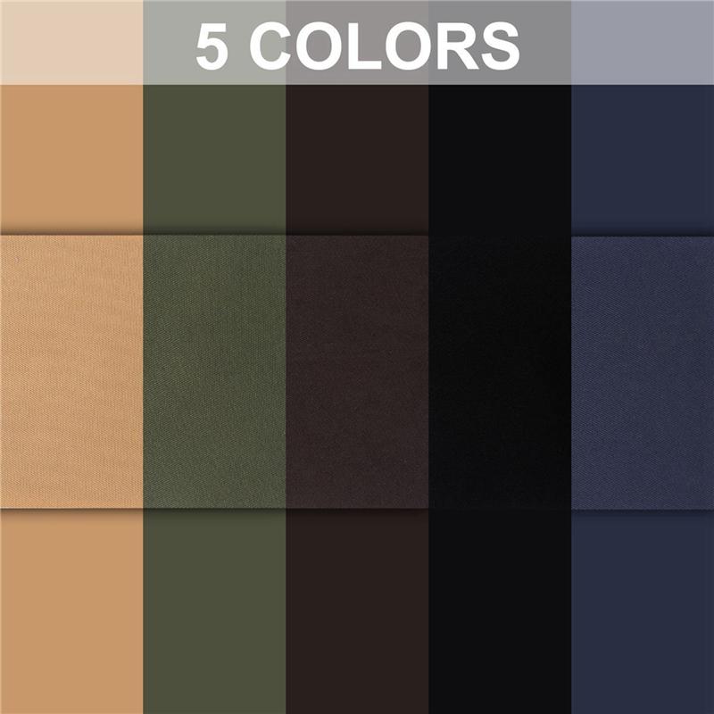 Good-Iron On Patches 20 Pieces Jacket Jean Clothes Patches Kit, 4.9 X 3.7 Inch, Dark Assortment, 5 Colors