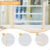 Earring Display Stand Holder Hanging Rack Jewelry Organizer for Cabinet Centerpiece