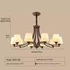 OEING Modern 10-Light LED Chandelier