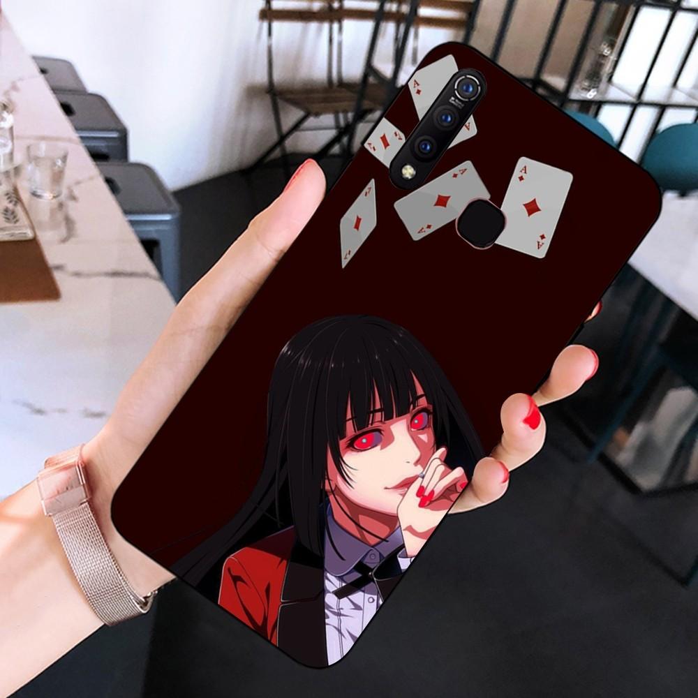 Japanese Anime Kakegurui Jabami Yumeko Phone Case For Huawei Y9 6 7 5 Prime Enjoy 7s 7 8 plus 7a 9e 9plus 8E Lite Psmart Shell