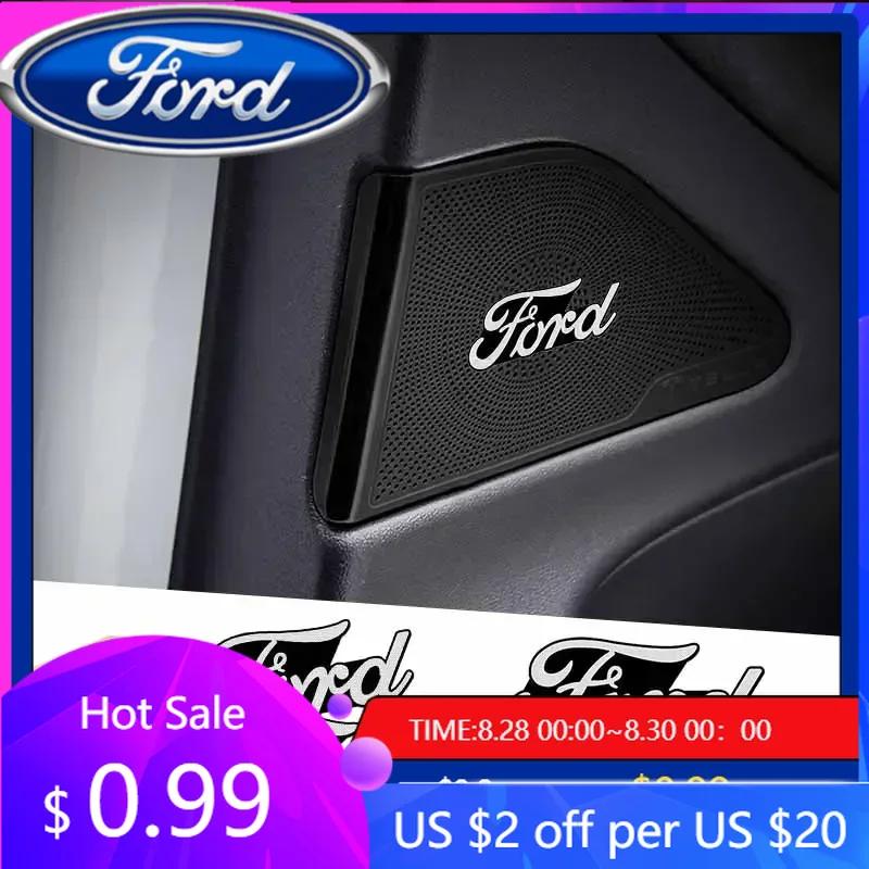 Nuovo Adesivo per Auto 2026 Metallo Alluminio 3D Decorazione Auto Badge Sonoro Audio Adesivi Emblema Decalcomanie Per Ford Focus 2 3 1 MK2 MK3 MK1