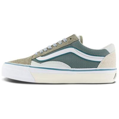 TDC Polsterung Niedriger Schaft Skateboard-Schuhe Unisex Beige Grün Vans VN000MY4BGK