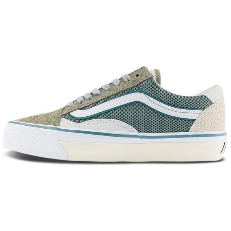 Vans TDC Cushioning Low top Skateboard Shoes Unisex Beige Green Vans VN000MY4BGK