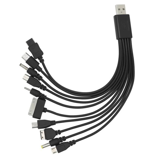 10 In 1 Multi-Function USB Cable Universal Phone Charging Cable Multi-head Charging Cable Cord For Samsung Nokia Phone Charger