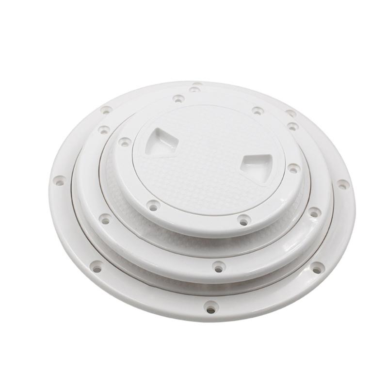 ABS Inspection Hatches Cover 4/6/8 Inch Round Deck Access Suitable for Boat Yacht