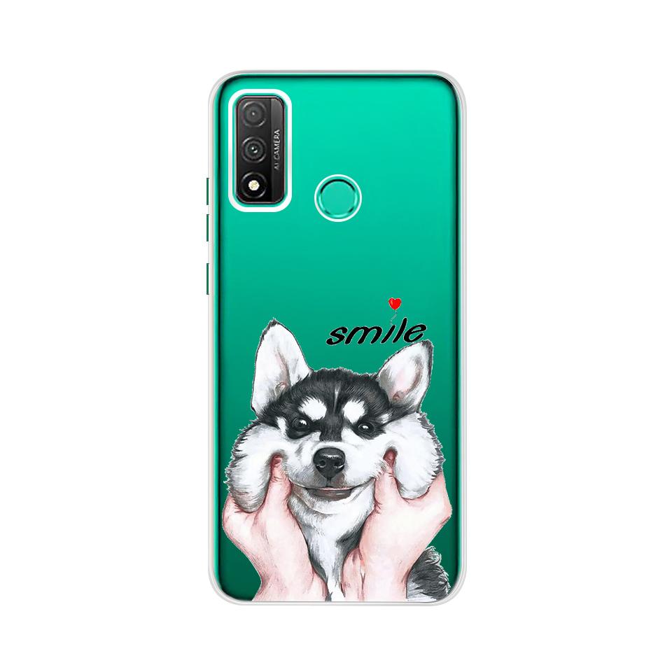 Phone Case For Huawei P smart 2020 Case TPU Silicon Soft Painted Coque Huawei Psmart 2020 POT-LX1A 6.21" Cover Bumper Cases capa