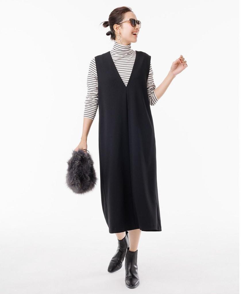 [UNFILO] BEAUTY MOVE 2-Way Jumper Skirt (Stretch/Wrinkle-Resistant/Washable)