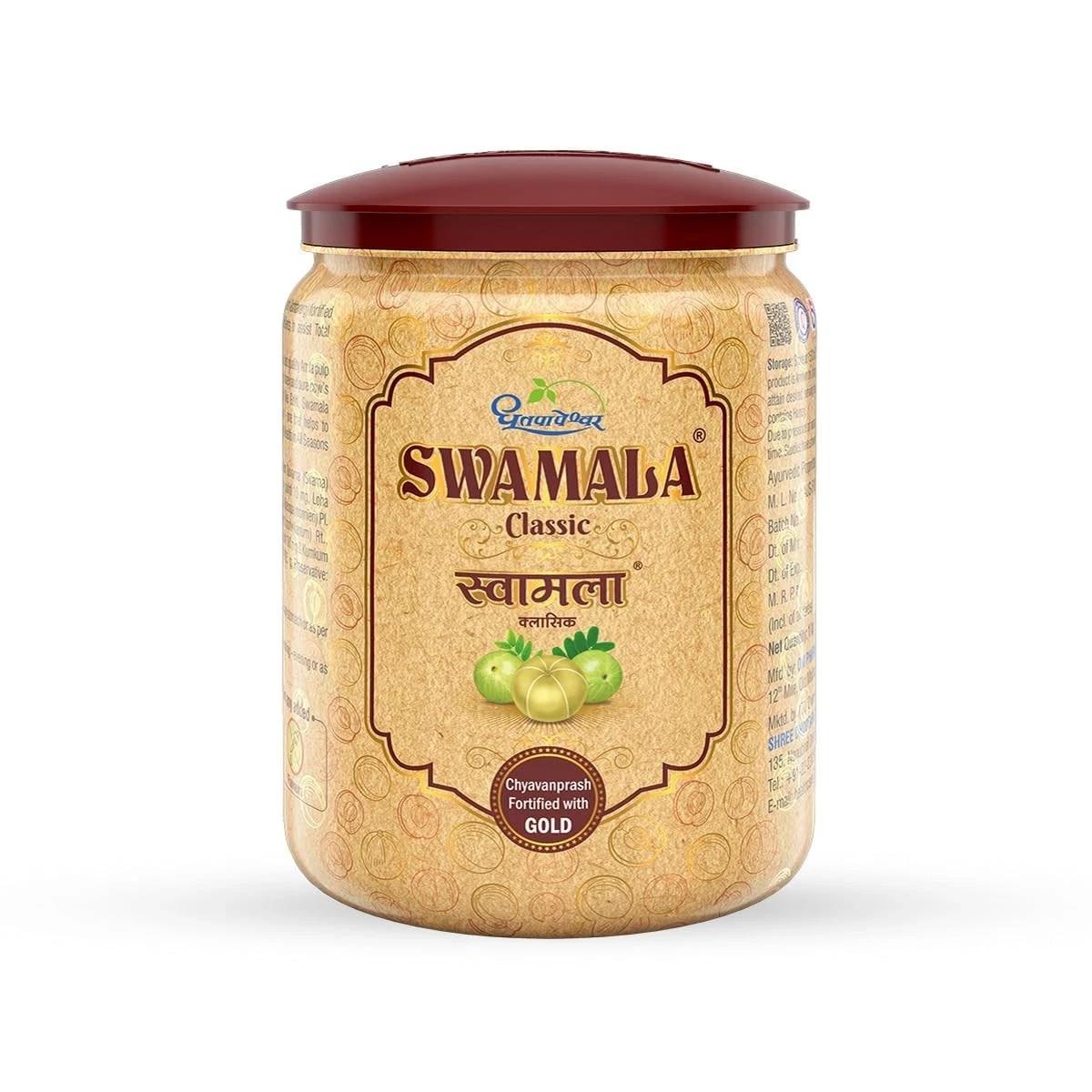 

Dhootapapeshwar Swamala Classic 1kg | Ayurvedic Chyavanprash with Gold