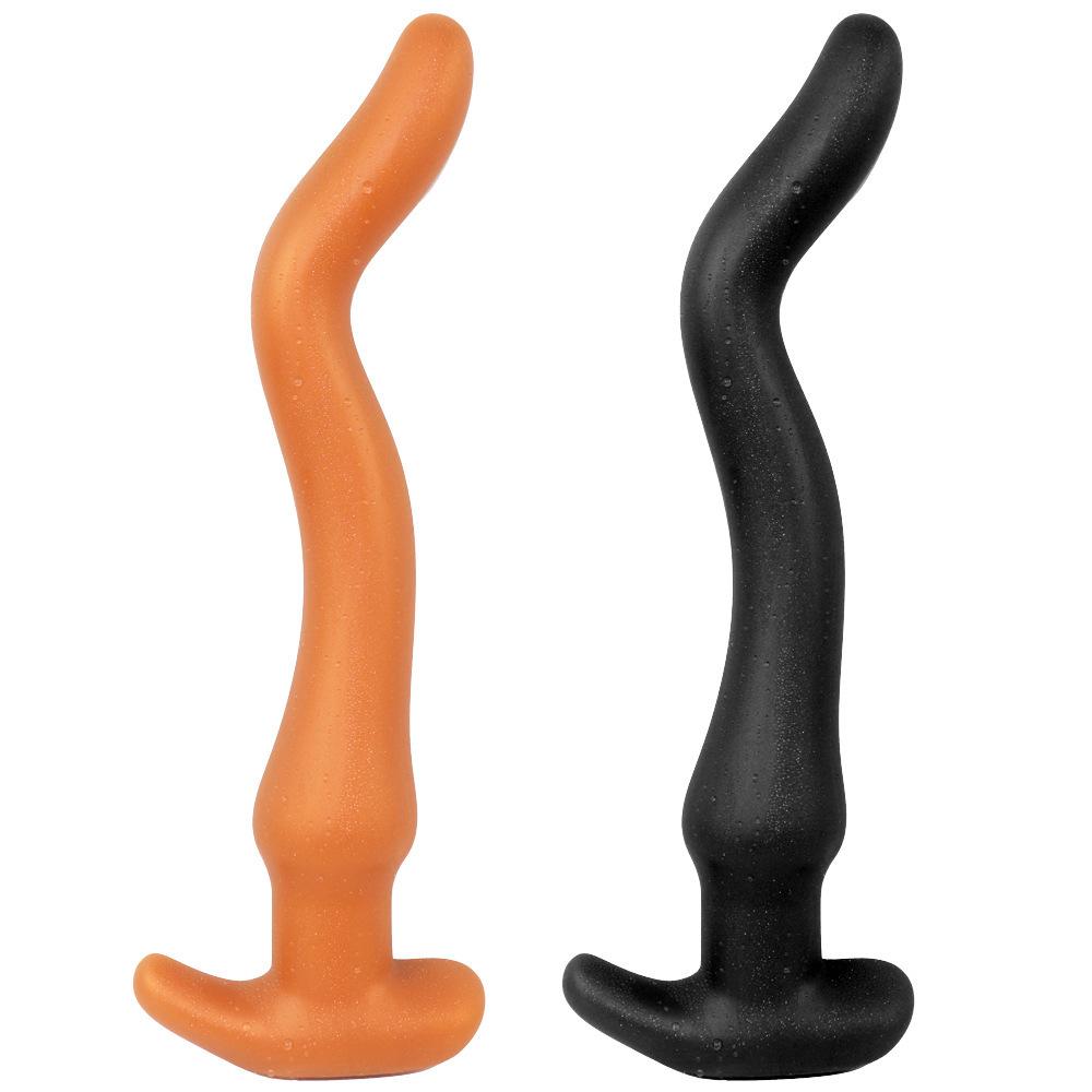 Golden Dragon Anal Plug 3-Piece Set for Both Men and Women Self-pleasure Toy Soft Liquid Silicone Adult Toys for Anal Play