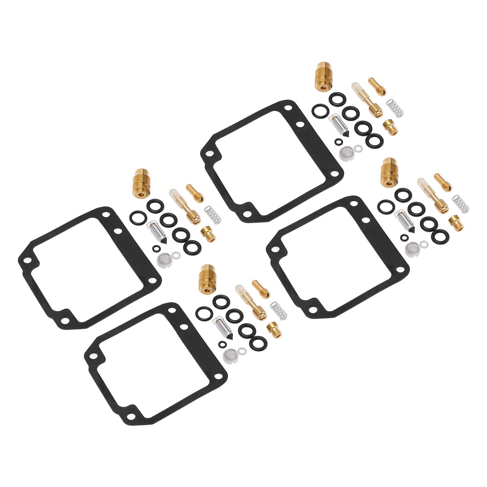 

60 шт. комплект для ремонта карбюратора мотоцикла, резинометаллическая замена для Yamaha FZ600 19861988