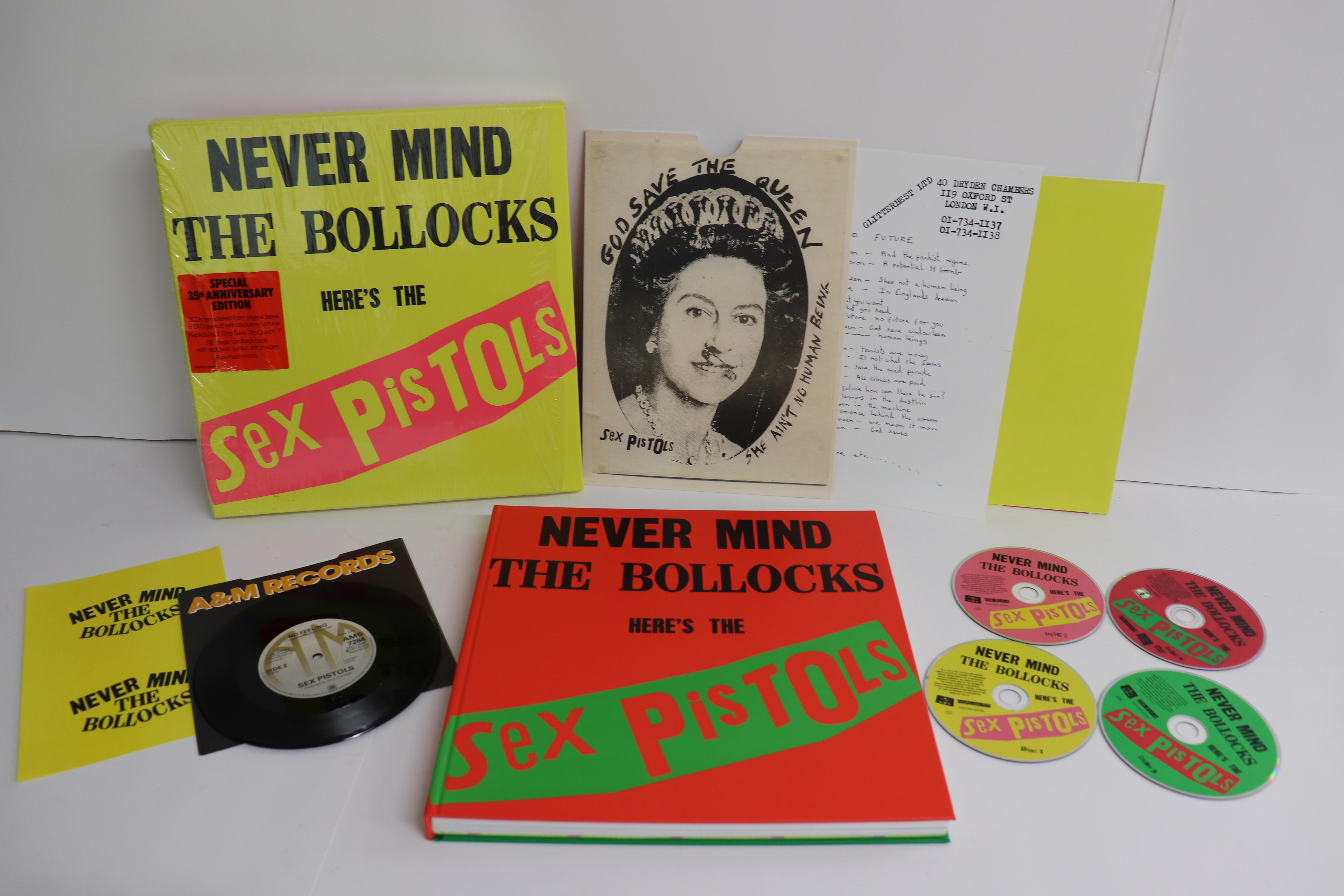 CD SEX PISTOLS - Never Mind The Bollocks Special 35t SEXPISSBOX1977 UNIVERSAL UMC 2012 Европа Рок Б/У