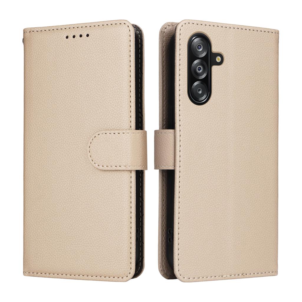 For Samsung Galaxy A17/Galaxy A16 4G/Galaxy A16 5G/Galaxy A26 5G Case RFID Blocking 3 Card Slots PU Leather Phone Cover with Wrist Strap