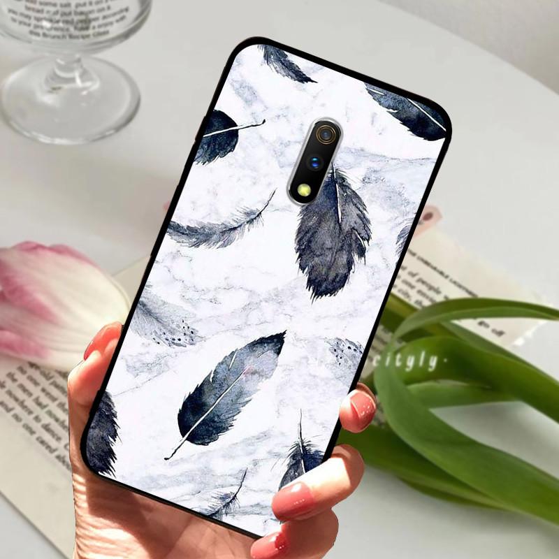 For Realme X Case X 2 XT Animal Cartoon Soft Silicone Funda for Realme XT X2 Pro X  2 Phone Cover RealmeX Realmex2 Black Coque