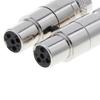 4 Pieces mm Mini XLR Female Plugs Connectors Socket