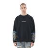 Men's Converse Sweatshirts Unisex Black Crew Neck Thickened Regular