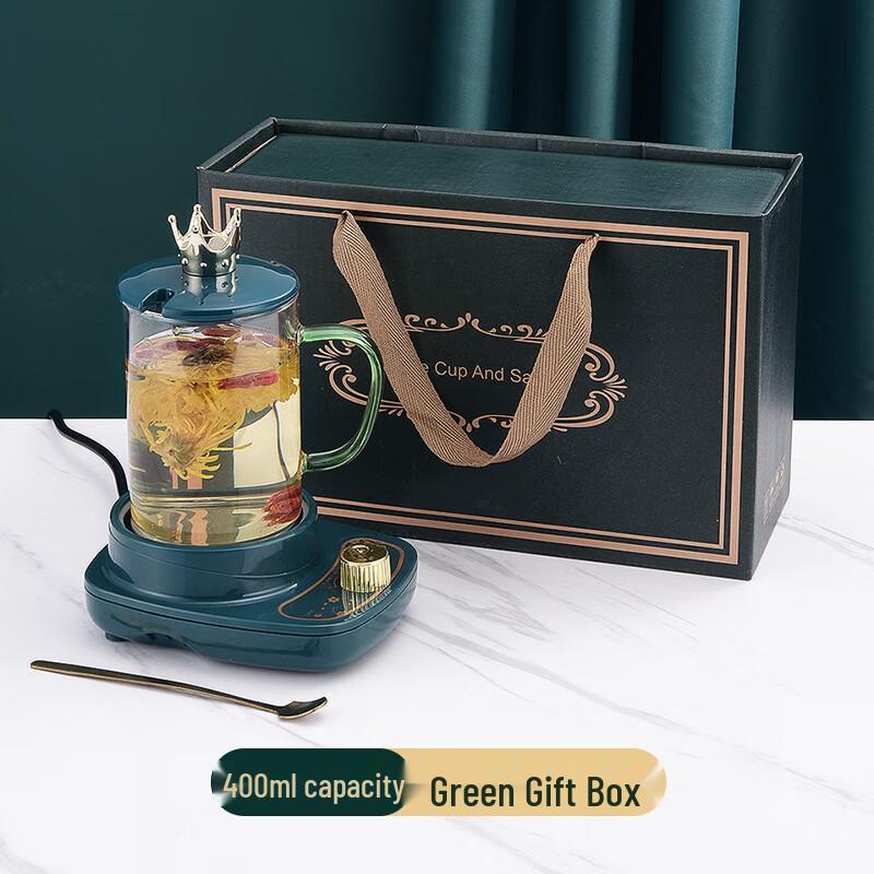 Умная стеклянная кружка с подогревом Beiduo Yang 55°C