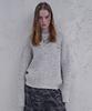 AVANDRESS Heather Brush Round Knit_4Colors