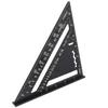 Protractor d'angle pour toiture 7 pouces Alliage d'aluminium Oxydation noire  (  )