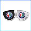 1Pcs 3D Metal Auto Door Shield Emblem Car Body Badge Sticker Styling For Alfa Romeo 147 159 Giulietta Giulia Mito Spider Alpha Nheadrest