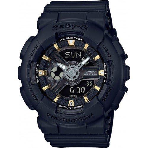 Casio Baby-G Quartz Women's Watch BA-110GA-1A Black