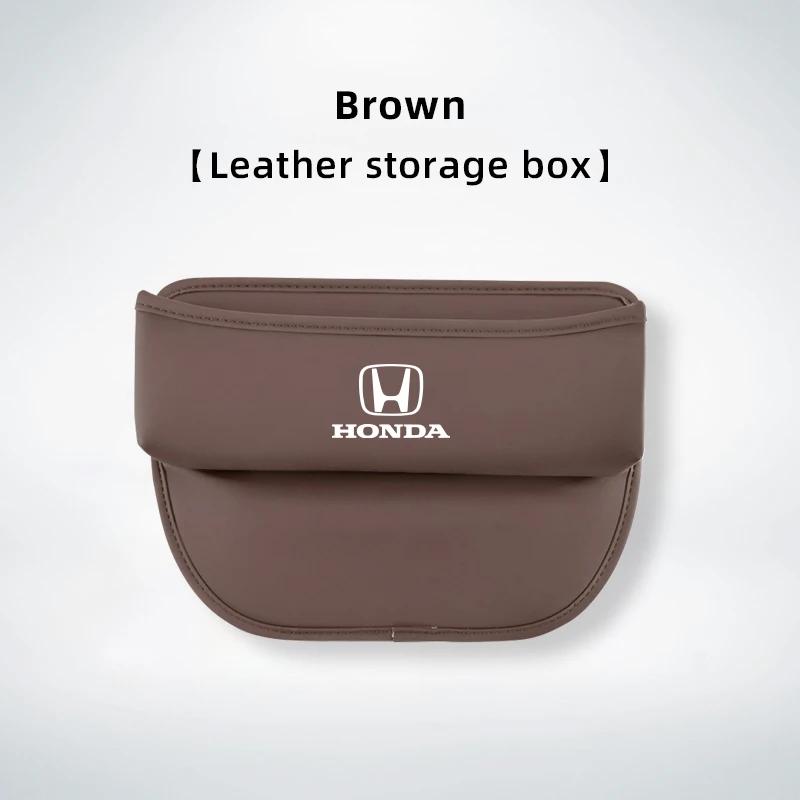

Car Seat Gap Organizer Leak-Proof Storage Box Side Seam Plug For Honda Civic Fit Jazz Accord Pilot CRV Odyssey Passport City