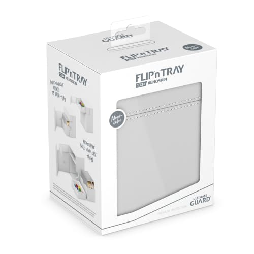 Ultimate Guard Flip Tray Deck Case 133+ Xeno Skin Monochrome (White) UGD011386