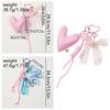 Stylish Heart Bows Bag Accessory With Fashion Detail And Practical Designs Car Keychain Purse Ornament Ladies