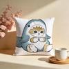 Popular MMofusanded Cushion Cover Stylish Washable Pillow Cover Ideal for Couch Bedroom Car Decoration