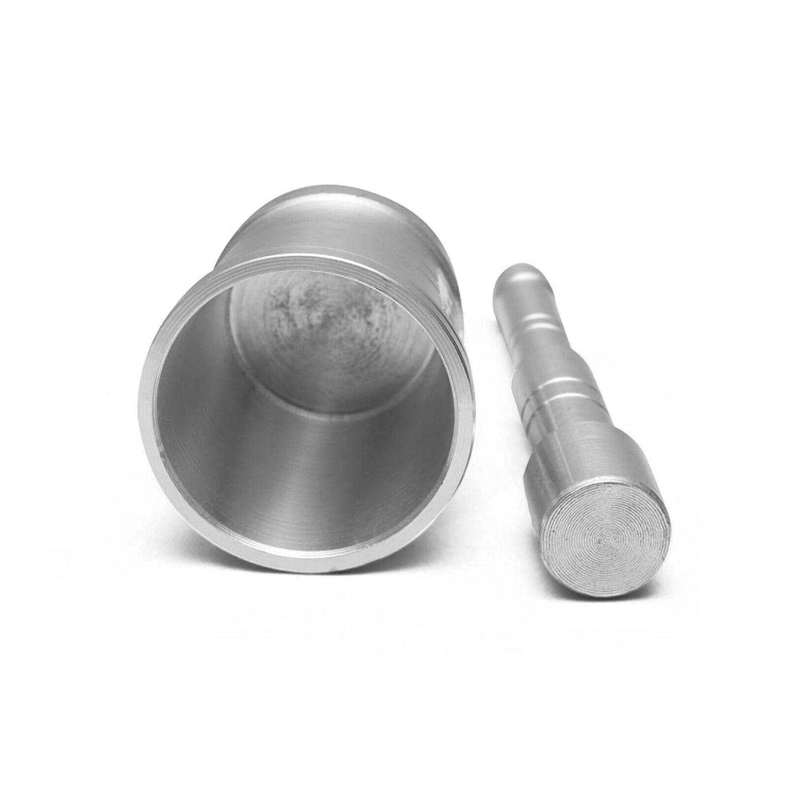 

Indian Traditional Simple Stainless Steel Mortar and Pestle For Spice Masher CN874