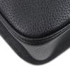 Gucci Clutch Bag Flap-type Business Case Black Leather Mens 816755 Used