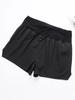 Men Sports Shorts with Liner Zipper Pocket Waistband Quick Dry Running Cycling Fitness Shorts