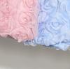 3D Rose Midi Tulle Skirt - Fluffy, Elastic High Waist, Slimming, Versatile A-line for Women