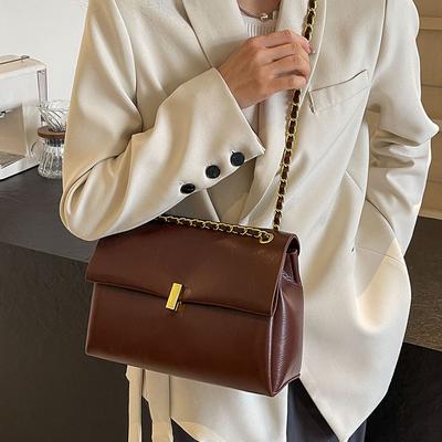 Bag Women's Messenger Bag 2025 New Spring and Summer Large-capacity Versatile High-end Women's Chain Shoulder Small Square Bag