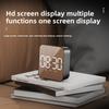 Functional Multi Mirror Electronic Alarm Clock With Date Display Function