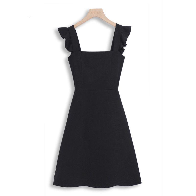 

Mori-kei French Chic High-Waisted Strappy Summer Dress for Women S (Recommended for 40-46 kg)