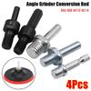 4Pcs Hand Electric Drill Polisher Conversion Rod Power Tools Accessories Angle Grinder Adapter Rod