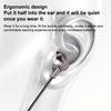 Neckband Clip Bluetooth Earphones IPX4 Sweatproof Clear Call Headset with Digital Display for Daily Commute