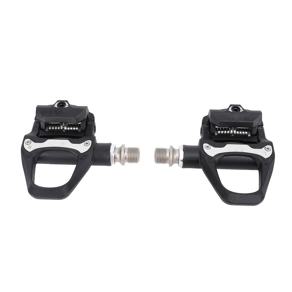 2PCS Road Bike Pedals Sealed Bearing Nylon Fiber Self Locking Cycling Pedal with Installation Kit Adjustable Tightness